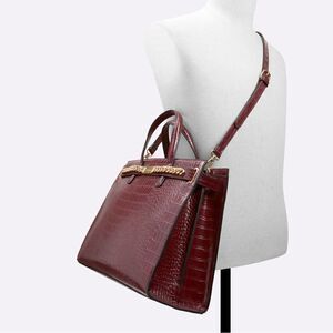 NEW! Aldo Nilo Croc Embossed Large Tote/Work Bag